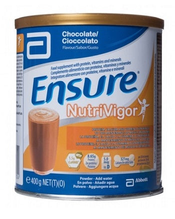 Asegurar avance chocolate 400 g