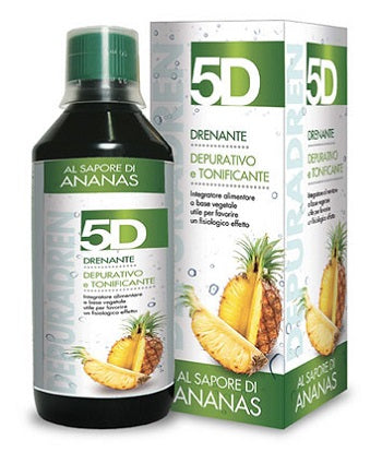 Benefit 5D Depuradren Ananas Integratore Alimentare 500 ml