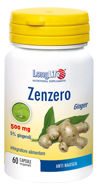 Jengibre Longlife 60 cápsulas vegetales