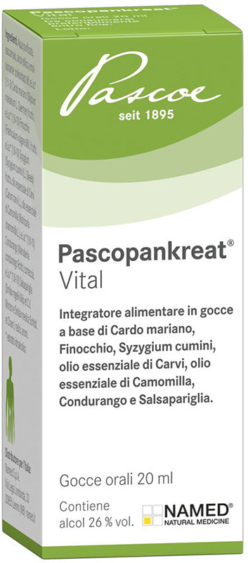 Pascopankreat vital gocce 20 ml pascoe