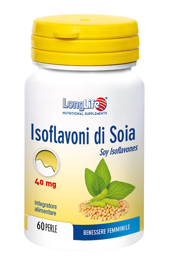 Longlife soy isoflavones 60 pearls