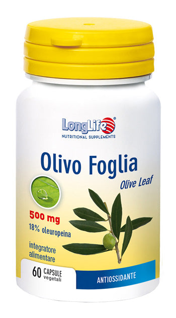 Longlife hoja de olivo 60 cápsulas