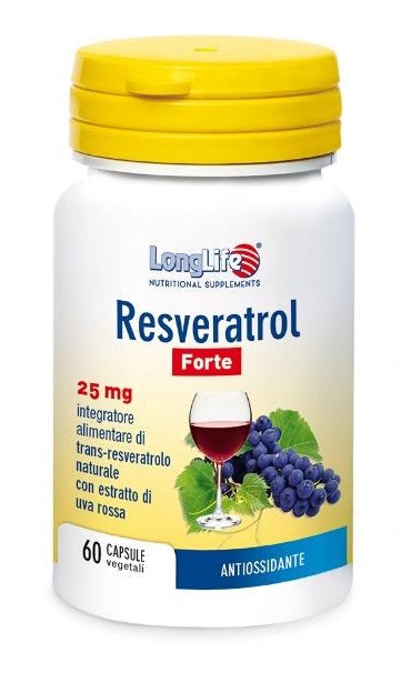 Longlife resveratrol forte 60 capsules