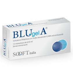 Blu gel a monodose gocce oculari 15 contenitori monodose