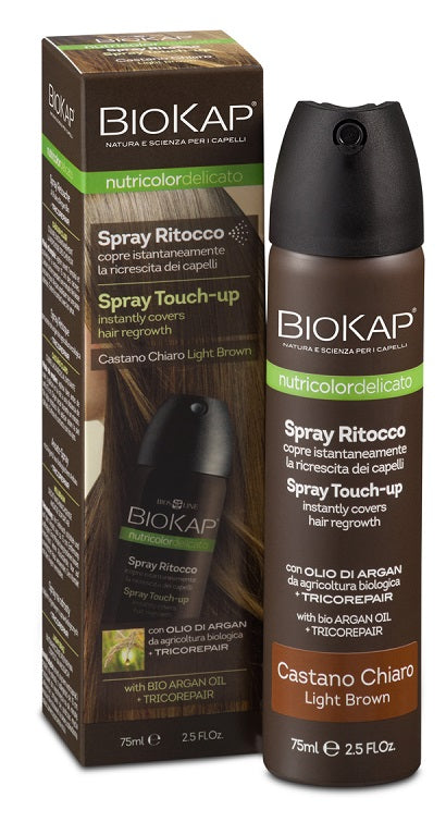 Bios line biokap nutricdel spray touch up light brown 75 ml