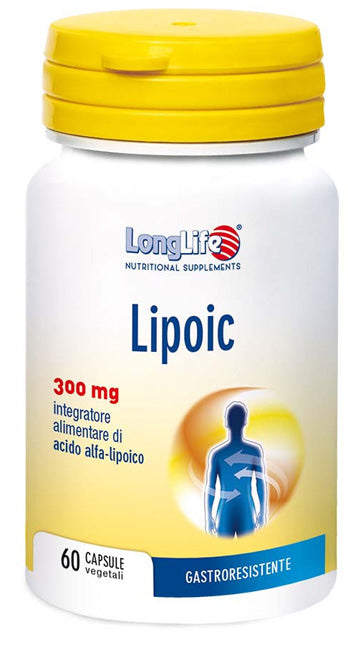 Longlife lipoic 60 capsule vegetali