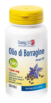 Longlife organic borage oil 50 pearls