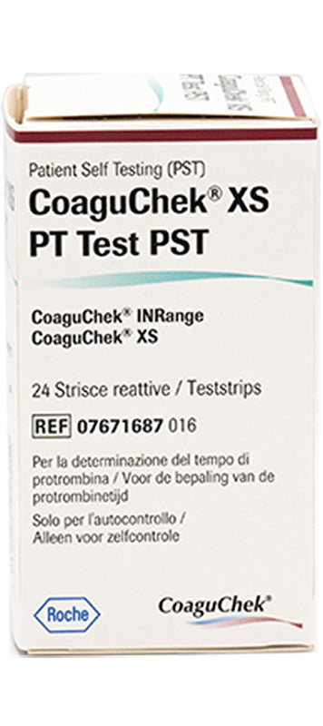 Coaguchek xs pt pst 24 test strips