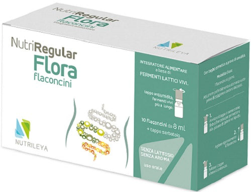 Nutriregular flora 10 vials 8 ml