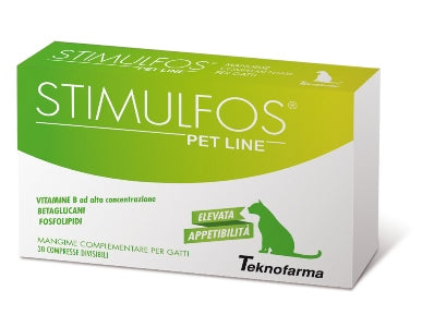 Stimulfos pet line cat complementary food box 30 tablets