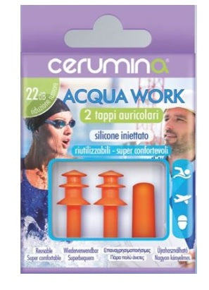 Cerumina acqua work 2 pezzi