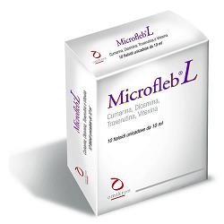 Microfleb l 10 viales monodosis 10 ml