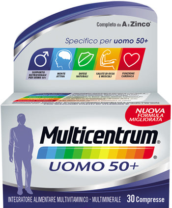 Multicentrum man 50+ 30 tablets