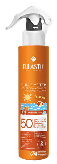 Rilastil sun system baby ppt spf 50+ emulsione spray 200 ml