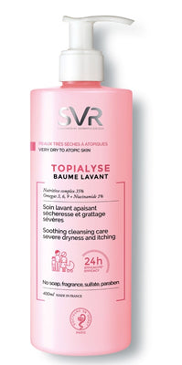 SVR - Topialyse - Baume Lavant Balsamo Detergente Lenitivo Anti-Secchezza 400 ml