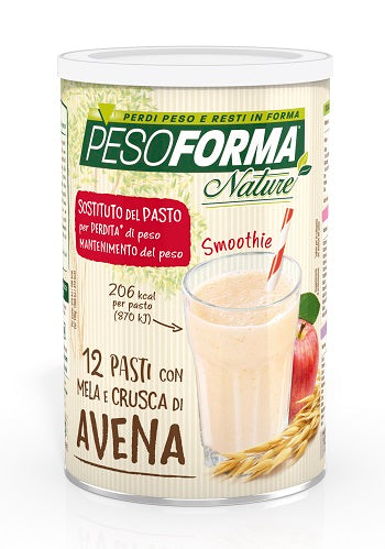 Pesoforma nature smoothie apple and oat bran 12 meals 420 g