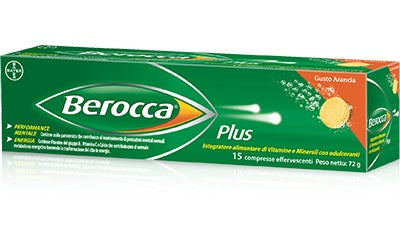 Berocca plus 15 effervescent tablets