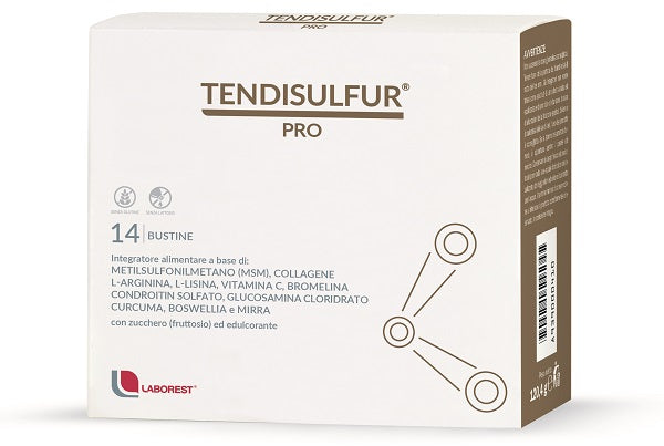 Tendisulfur pro 14 sachets of 8.6g