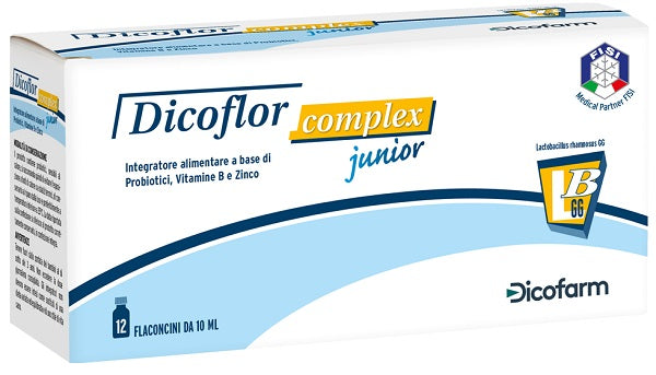 Dicoflor complex junior 12 bottles of 10 ml