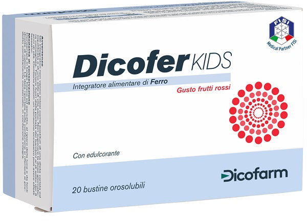 Dicofer kids 20 orosoluble sachets