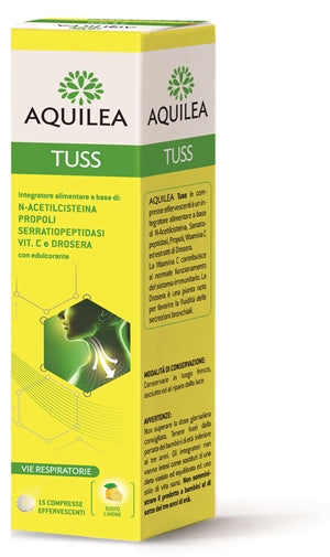 Aquilea tuss 15 effervescent tablets 90 g