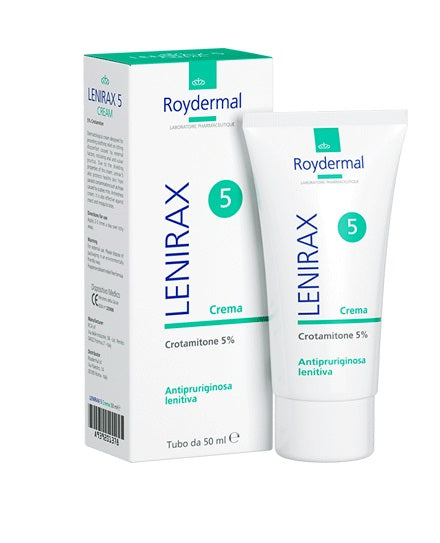 Crema dermatologica al crotamitone 5 % lenirax 5 50ml