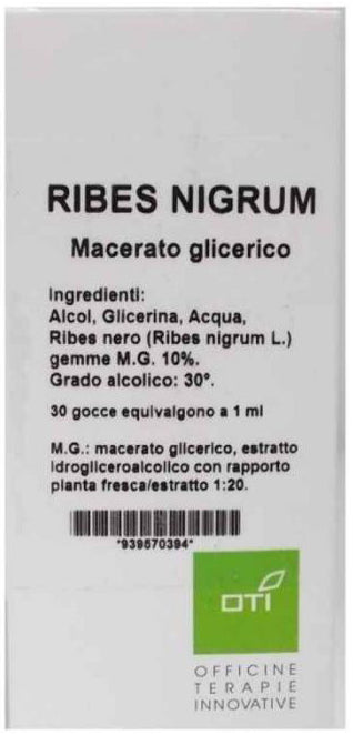 Ribes nigrum macerato glicerico 10% gocce 100ml