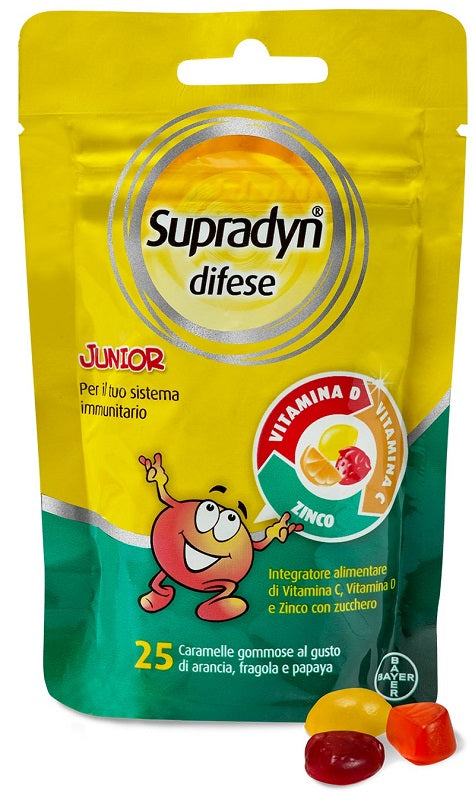 Supradyn defensas junior 25 gomitas