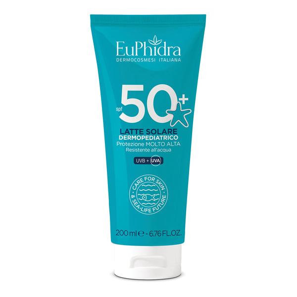 Euphidra kaleido latte solare bambini spf50+ 200 ml