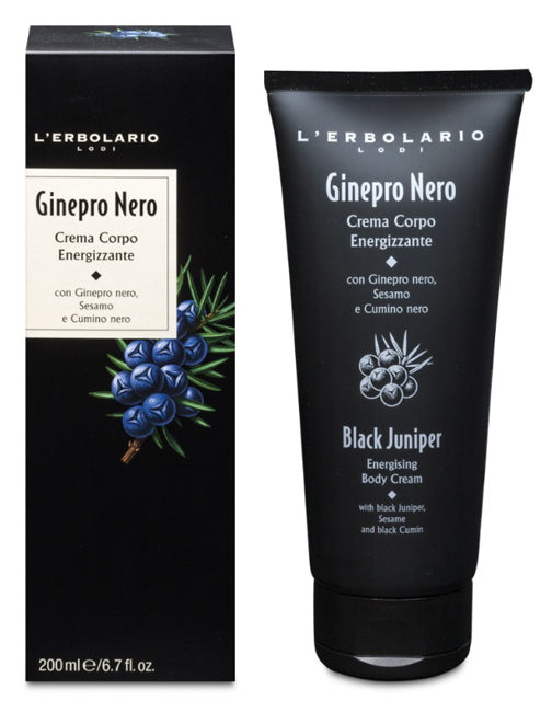 L'ERBOLARIO Ginepro Nero - crema corpo energizzante 200 ml