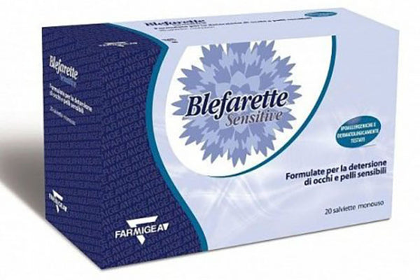 Blefarette sensitive salviette monouso 20 pezzi