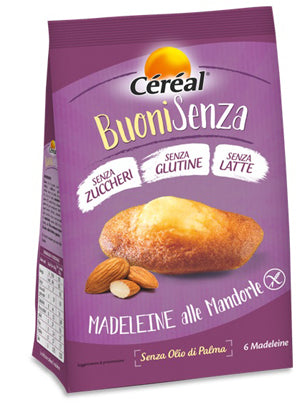 Cereal buonisenza madeleine with almonds 180 g