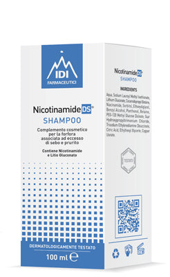 Nicotinamida ds champú sin perfume 100 ml