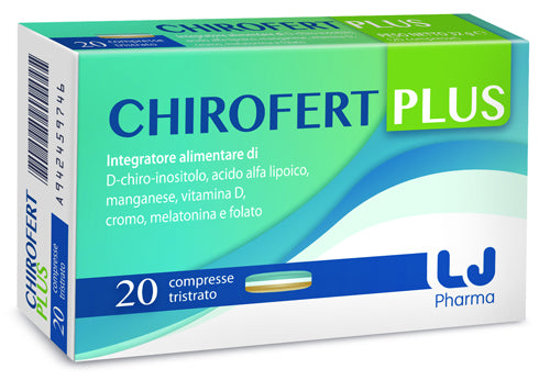 Chirofert plus 20 comprimidos tricapa