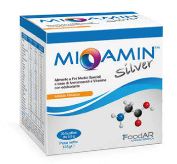 Mioamin plata 30 sobres 5,5 g sabor naranja