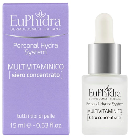 Euphidra personal hidra system multivit sérum concentrado 15 ml