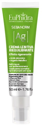 Euphidra sebanorm ag crema lenitiva 50 ml