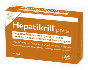 Hepatikrill dogs and cats blister pack of 30 pearls