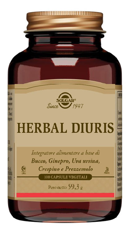 Herbal diuris 100 capsule vegetali