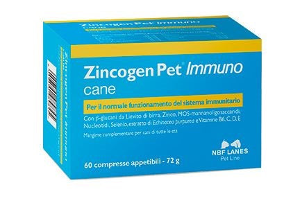 Zincogen inmuno pet 60 comprimidos