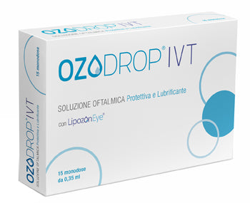 Ozodrop ivt ophthalmic solution based on ozonated oil in phospholipids 15 single-dose vials of 0.35 ml