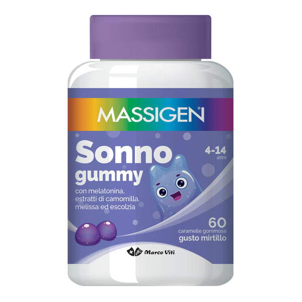 Massigen sonno gummy 60 caramelle