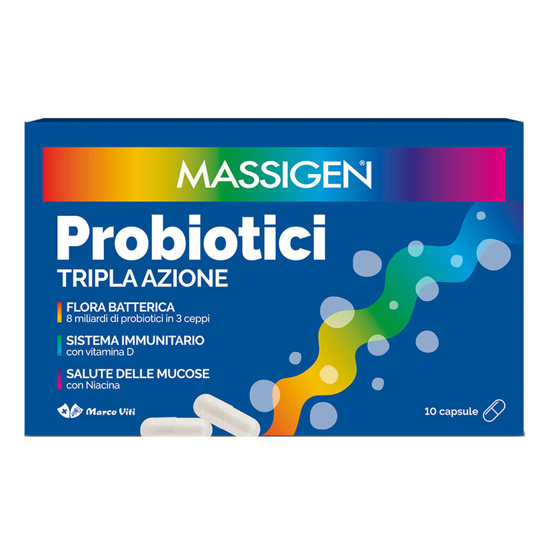 Massigen probiotici 10 capsule prezzo pieno