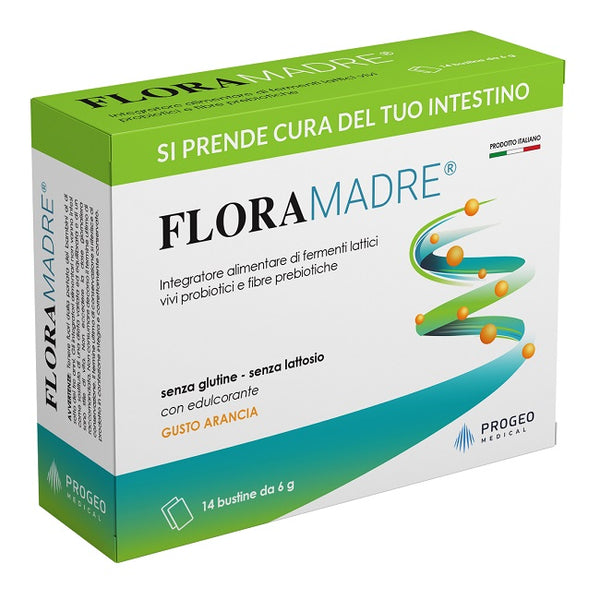 Floramadre 14 sobres sabor naranja