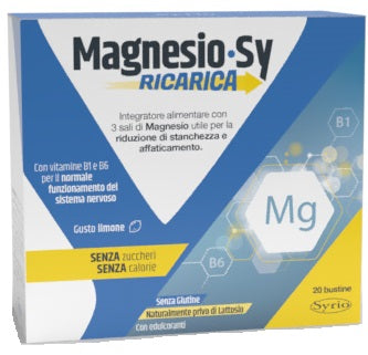 Magnesio sy recarga 20 sobres