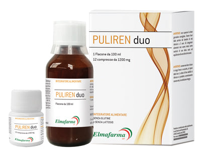 Puliren duo 100 ml + 12 comprimidos