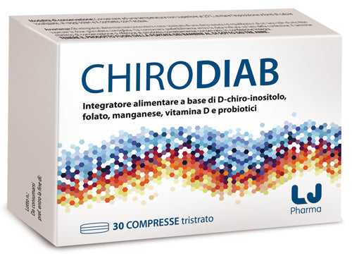 Chirodiab 30 comprimidos tricapa