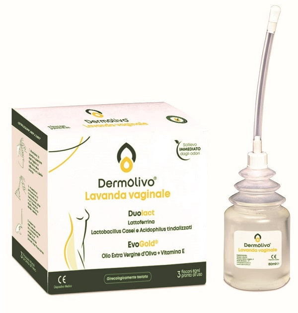 Dermolivo lavanda vaginale 3 fiale da 80 ml