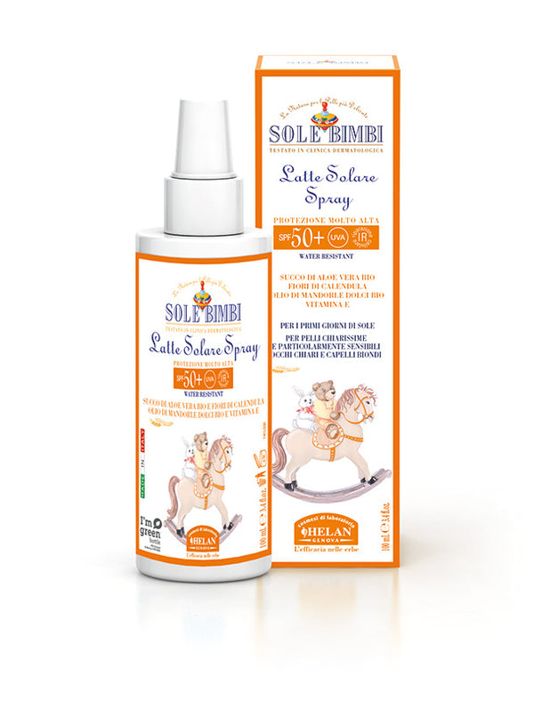 HELAN - Sole Bimbi - latte solare spray spf50+ 100 ml