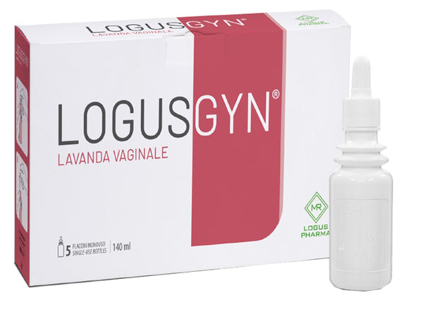 Logusgyn ducha vaginal 5 frascos 140 ml